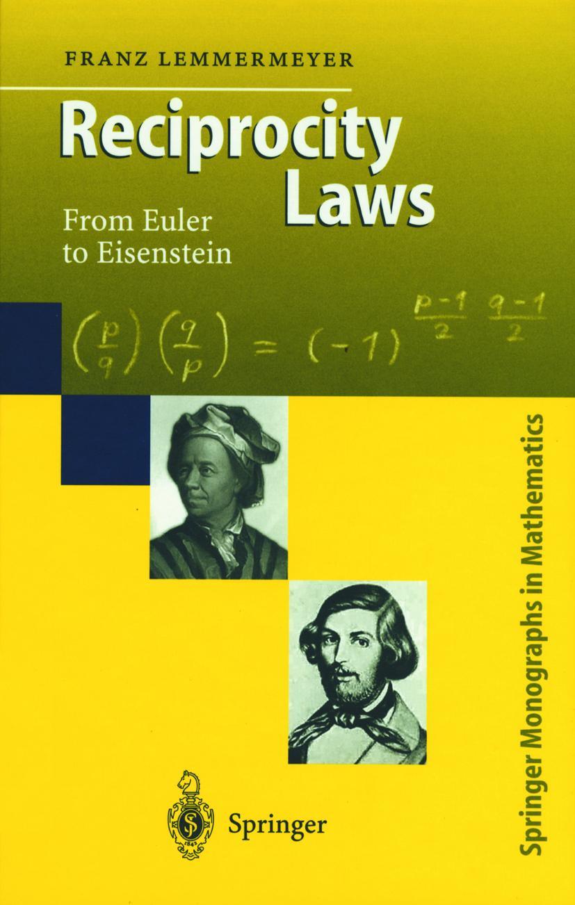 Vorderes Coverbild Reciprocity Laws