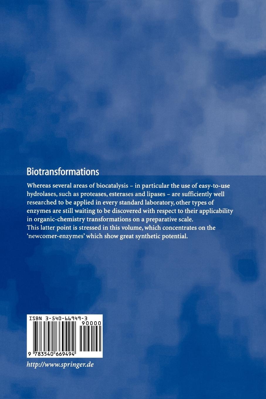 Rückseitencover Biotransformations