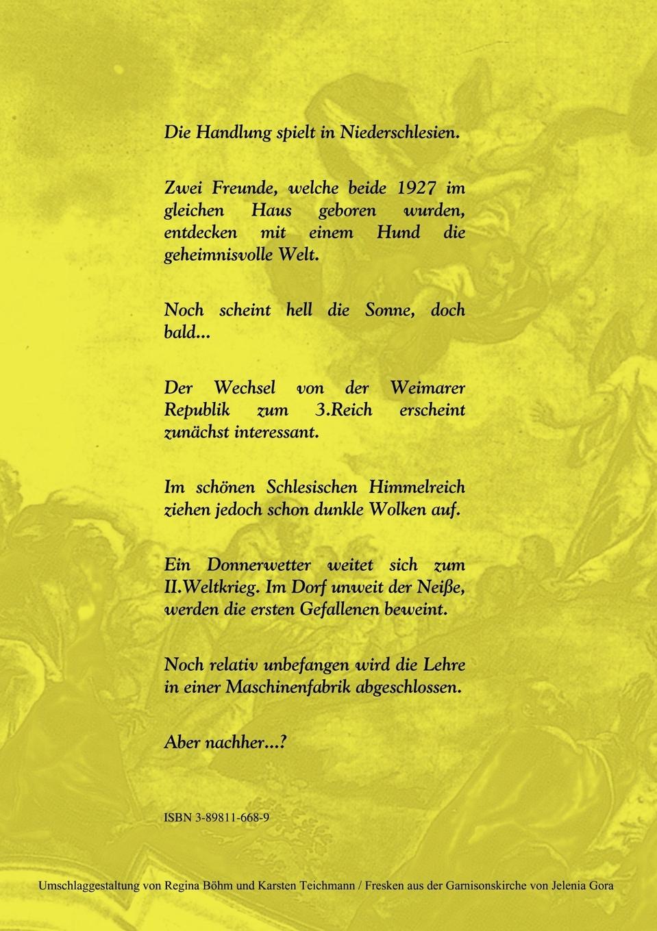 Rückseitencover Donnerwetter im Schlesischen Himmelreich 1