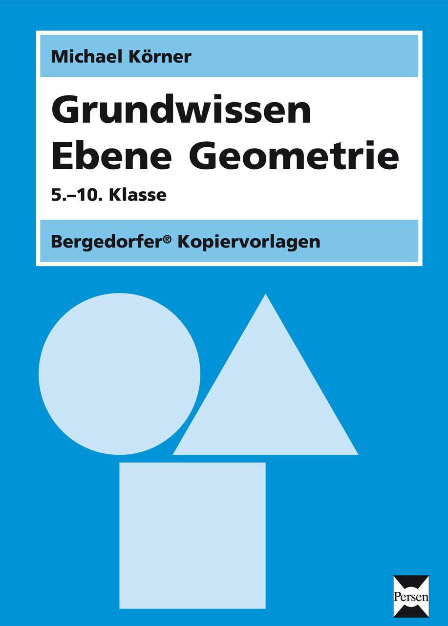 Vorderes Coverbild Grundwissen Ebene Geometrie