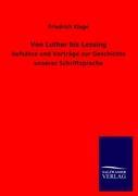 Vorderes Coverbild Von Luther bis Lessing