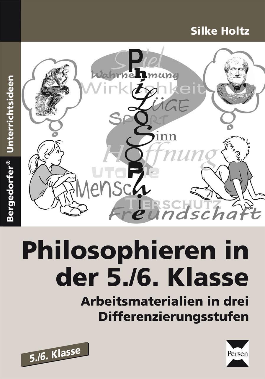 Vorderes Coverbild Philosophieren in der 5./6.  Klasse