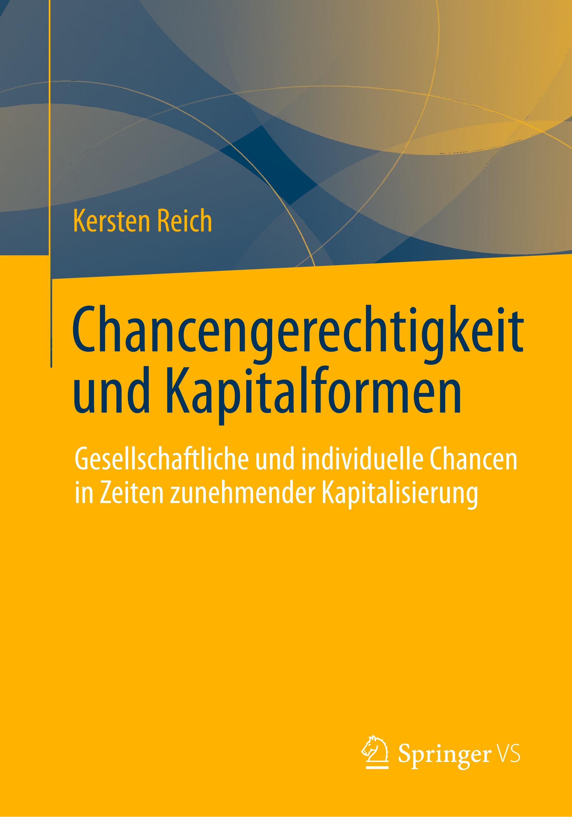 Vorderes Coverbild Chancengerechtigkeit und Kapitalformen