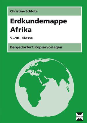 Vorderes Coverbild Erdkundemappe Afrika