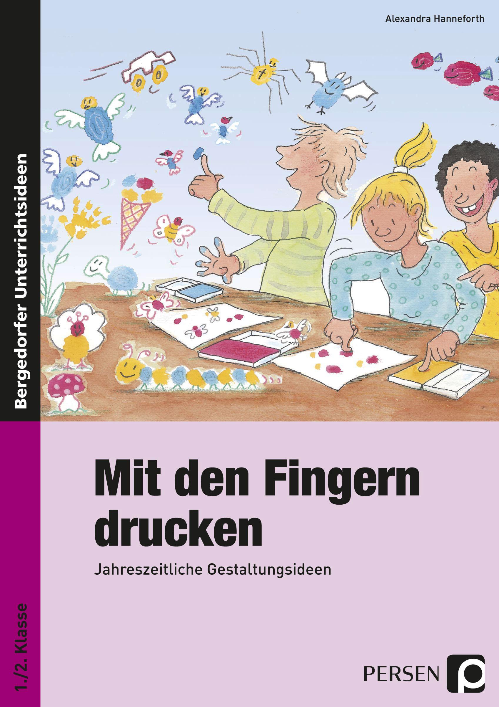 Vorderes Coverbild Mit den Fingern drucken