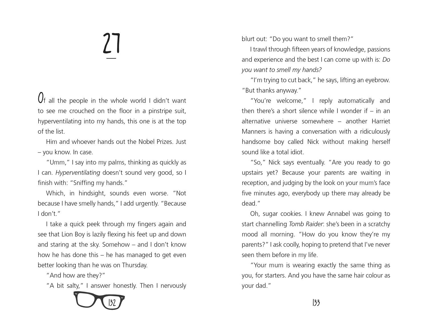 Beispielinhalt (Bild) Geek Girl 01