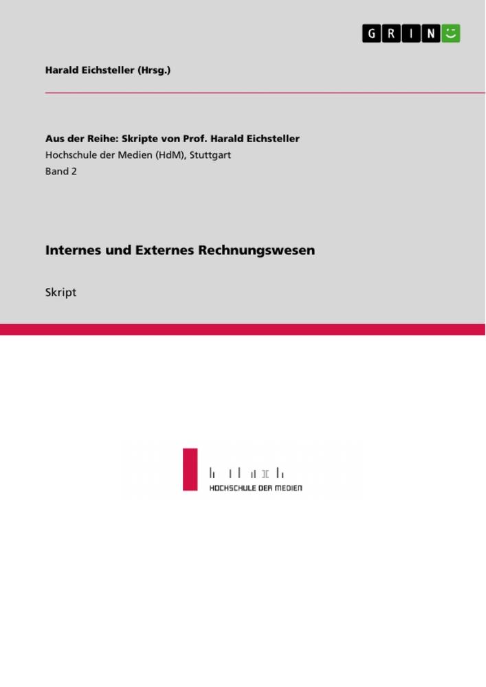 Vorderes Coverbild Internes und Externes Rechnungswesen