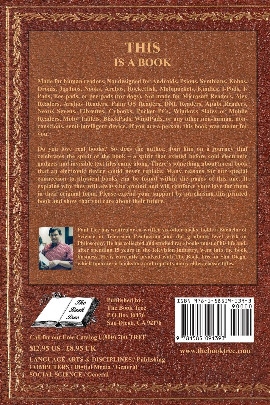 Rückseitencover THIS Is a Book