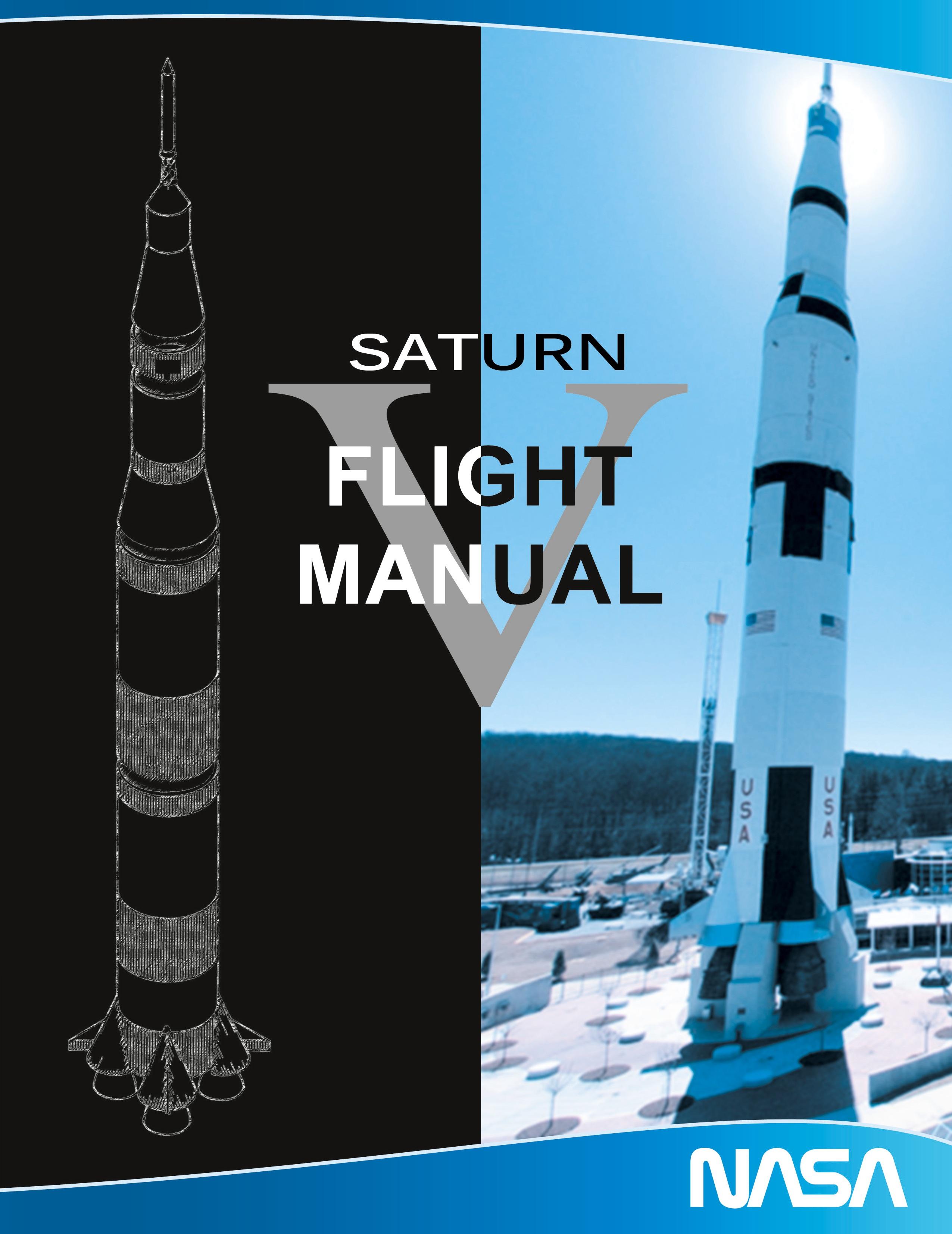 Vorderes Coverbild Saturn V Flight Manual