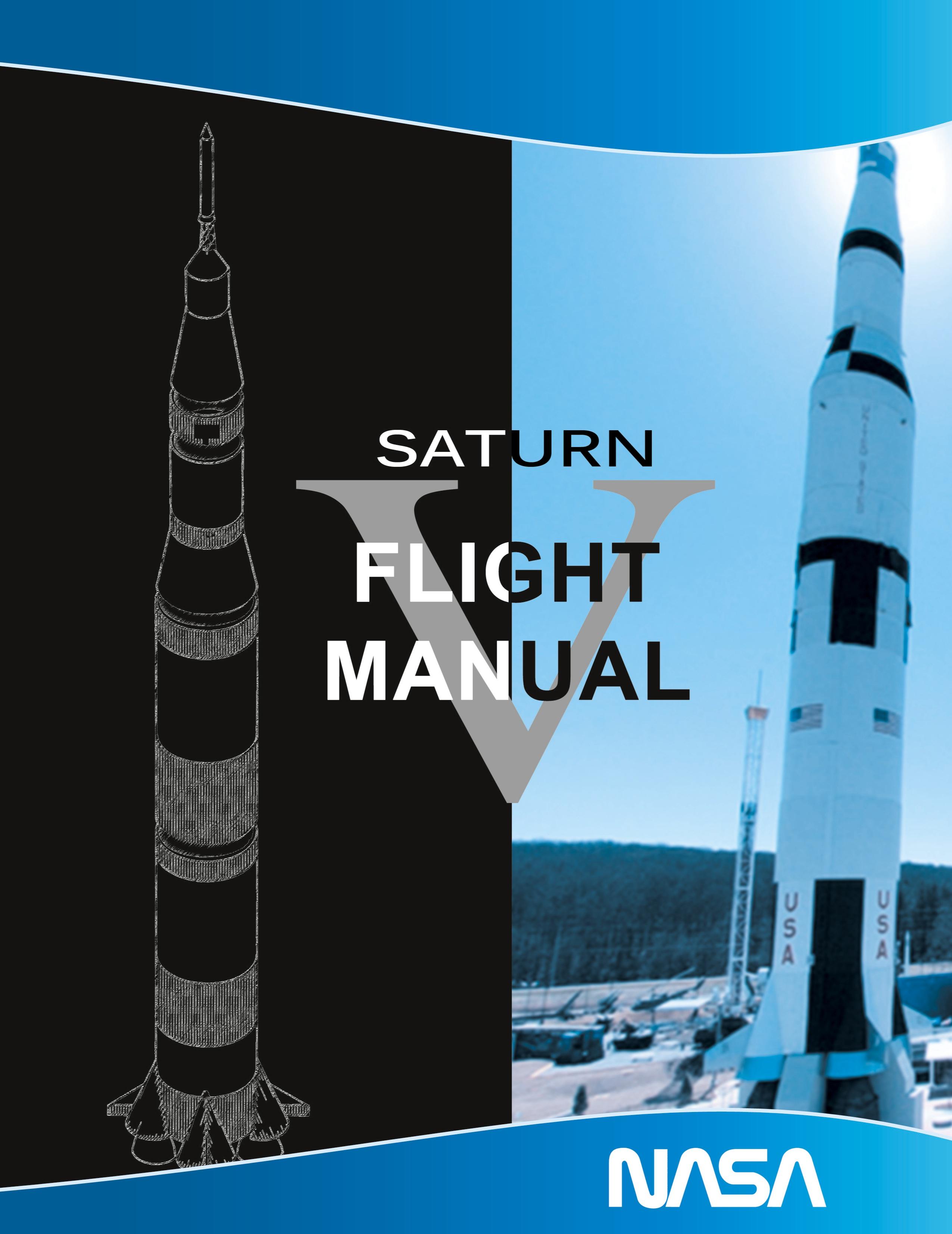 Vorderes Coverbild Saturn V Flight Manual