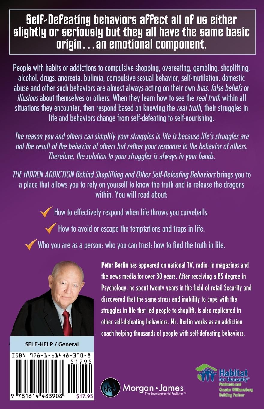 Rückseitencover The Hidden Addiction