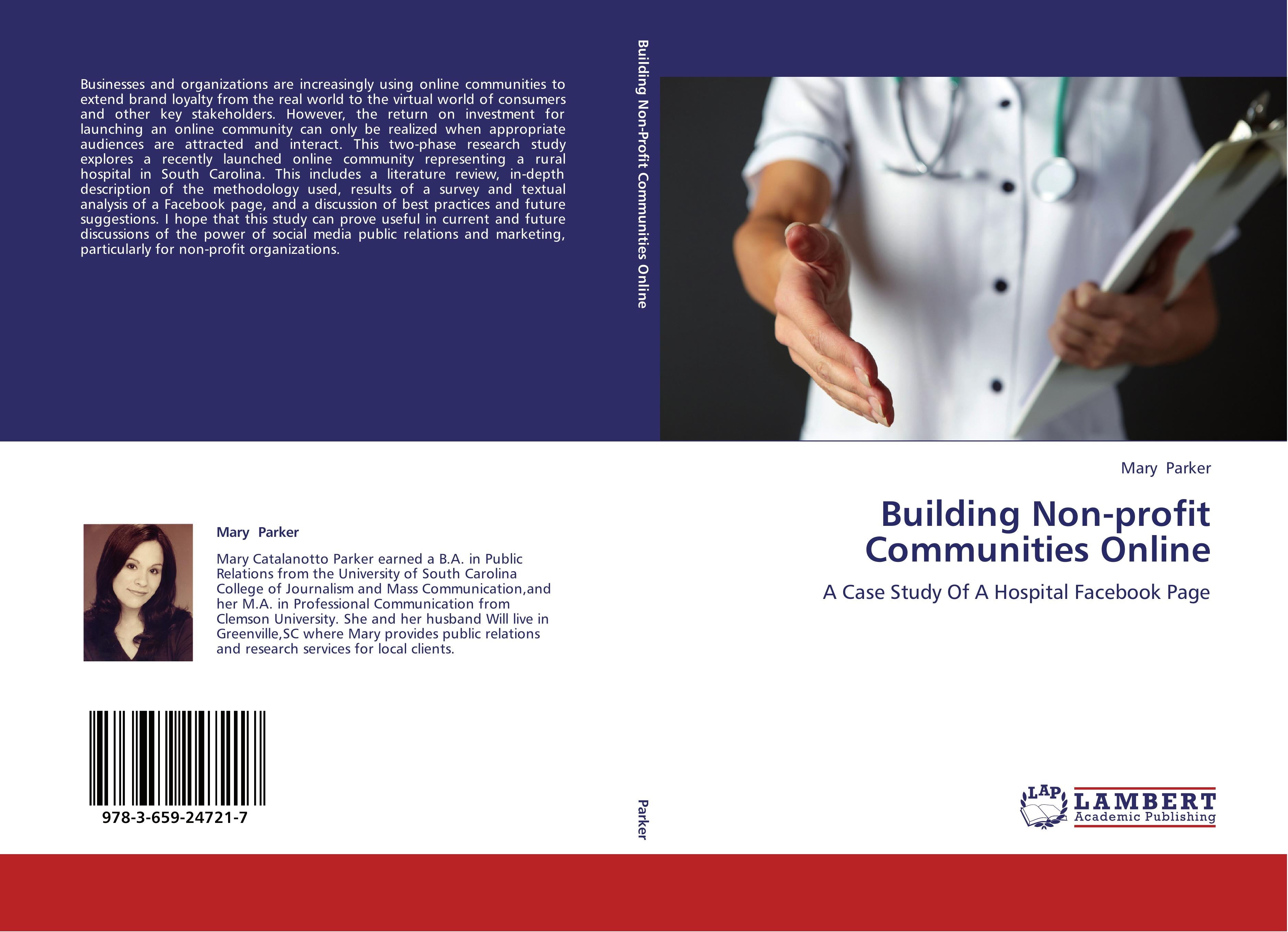 Vorderes Coverbild Building Non-profit Communities Online