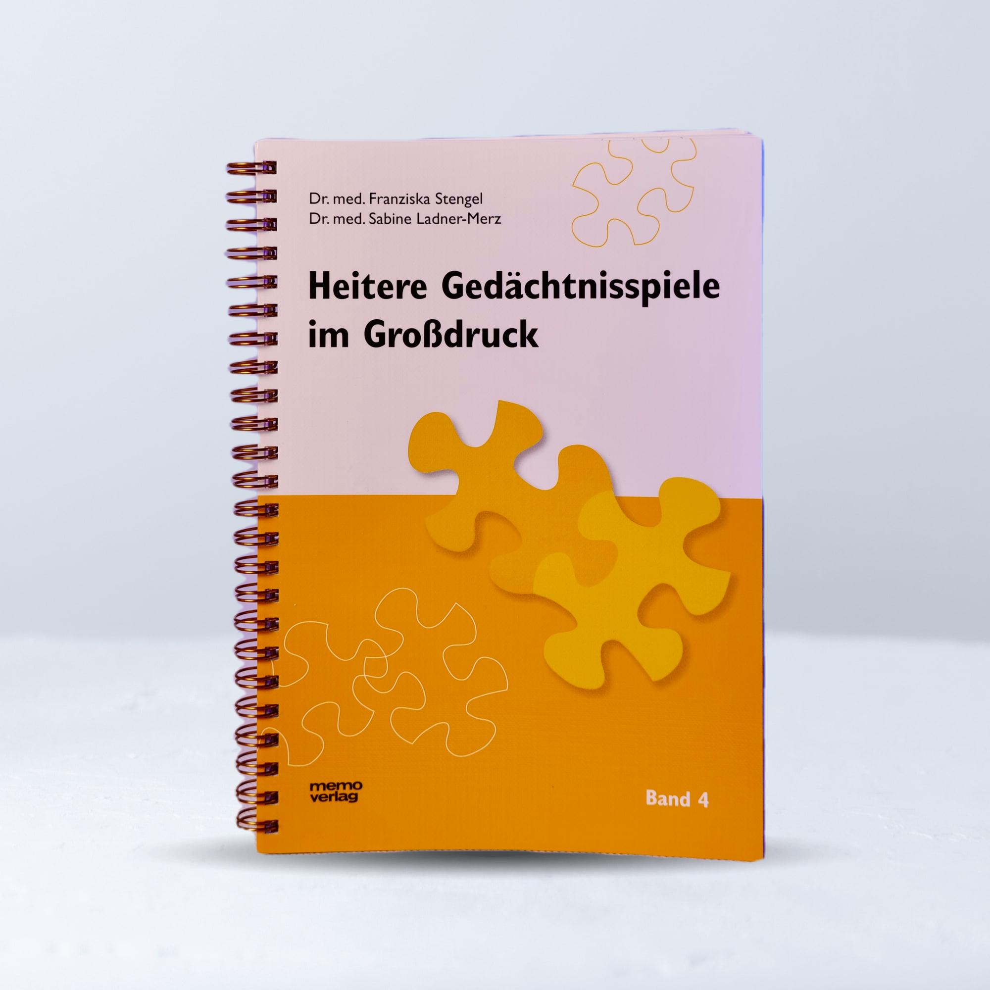 Vorderes Coverbild Heitere Gedächtnisspiele im Grossdruck Band 4