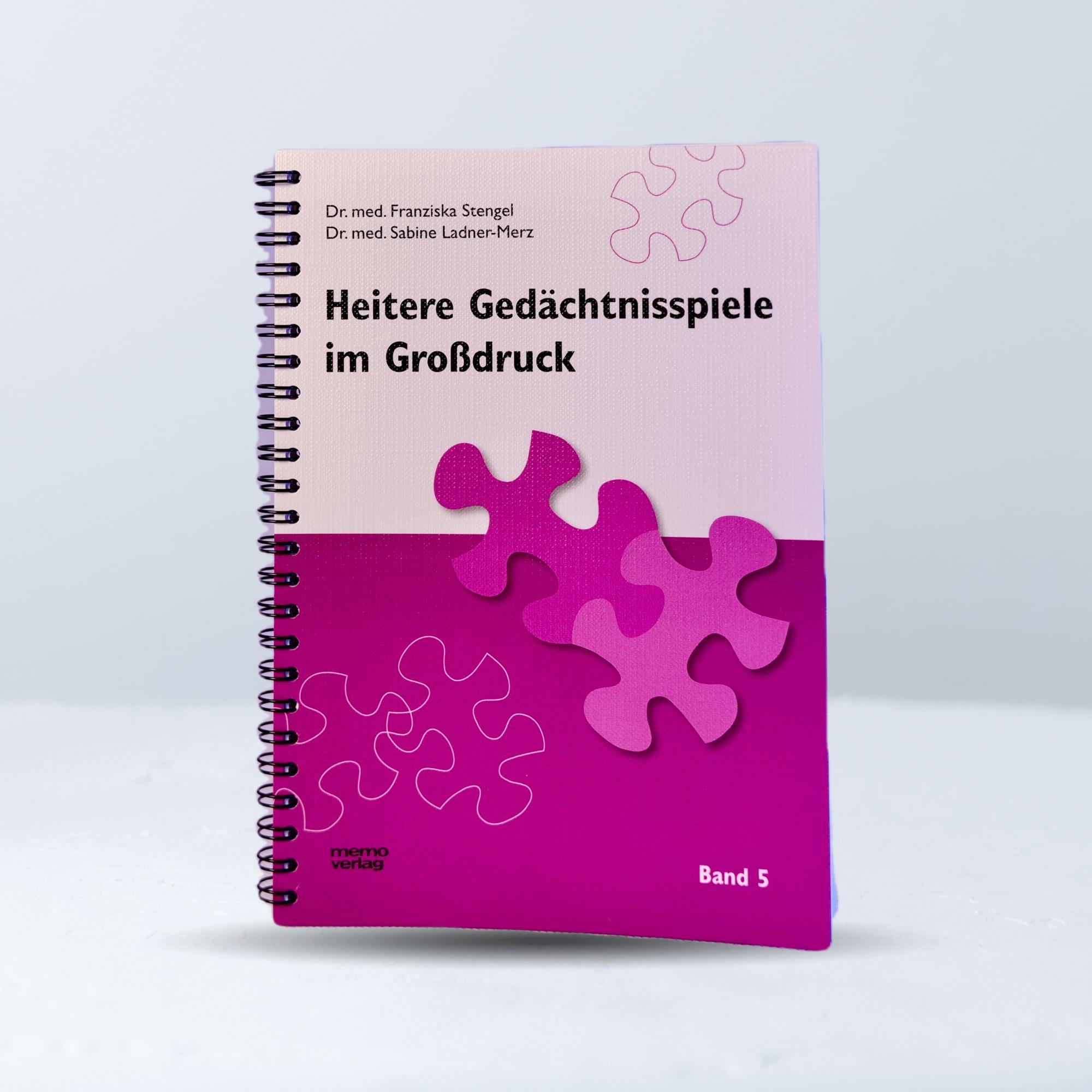 Vorderes Coverbild Heitere Gedächtnisspiele im Großdruck 5