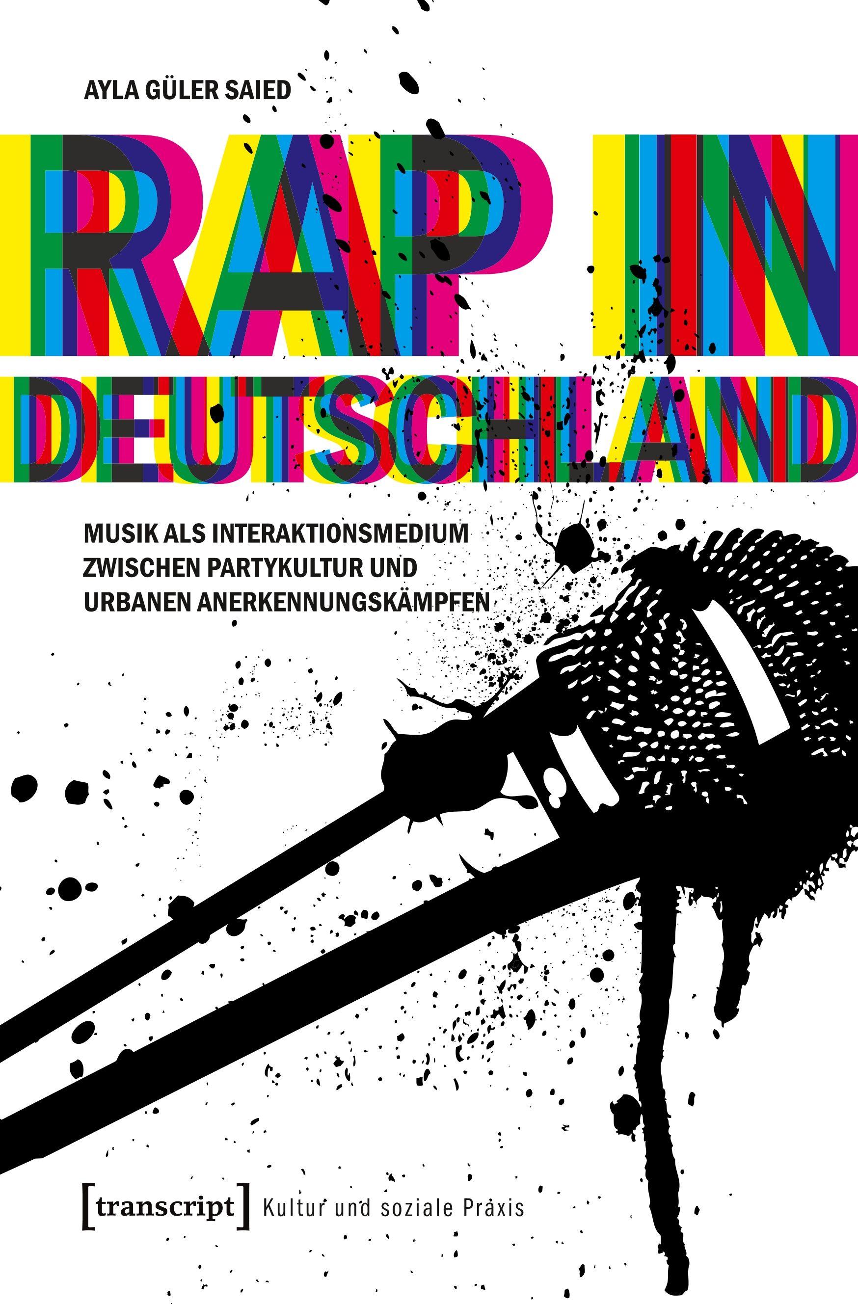 Vorderes Coverbild Rap in Deutschland