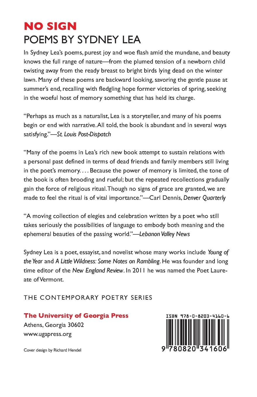 Rückseitencover No Sign