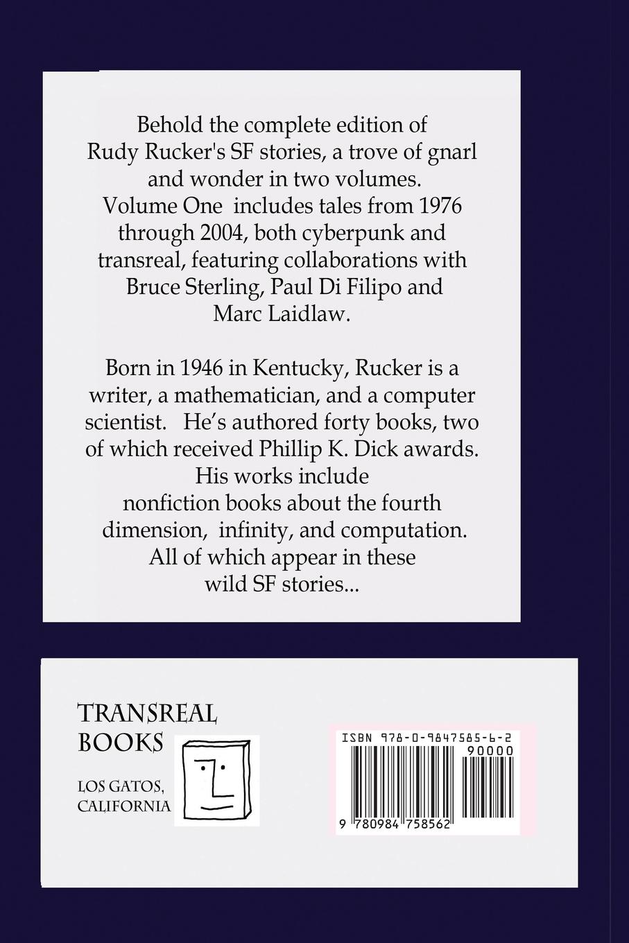 Rückseitencover Complete Stories, Volume One