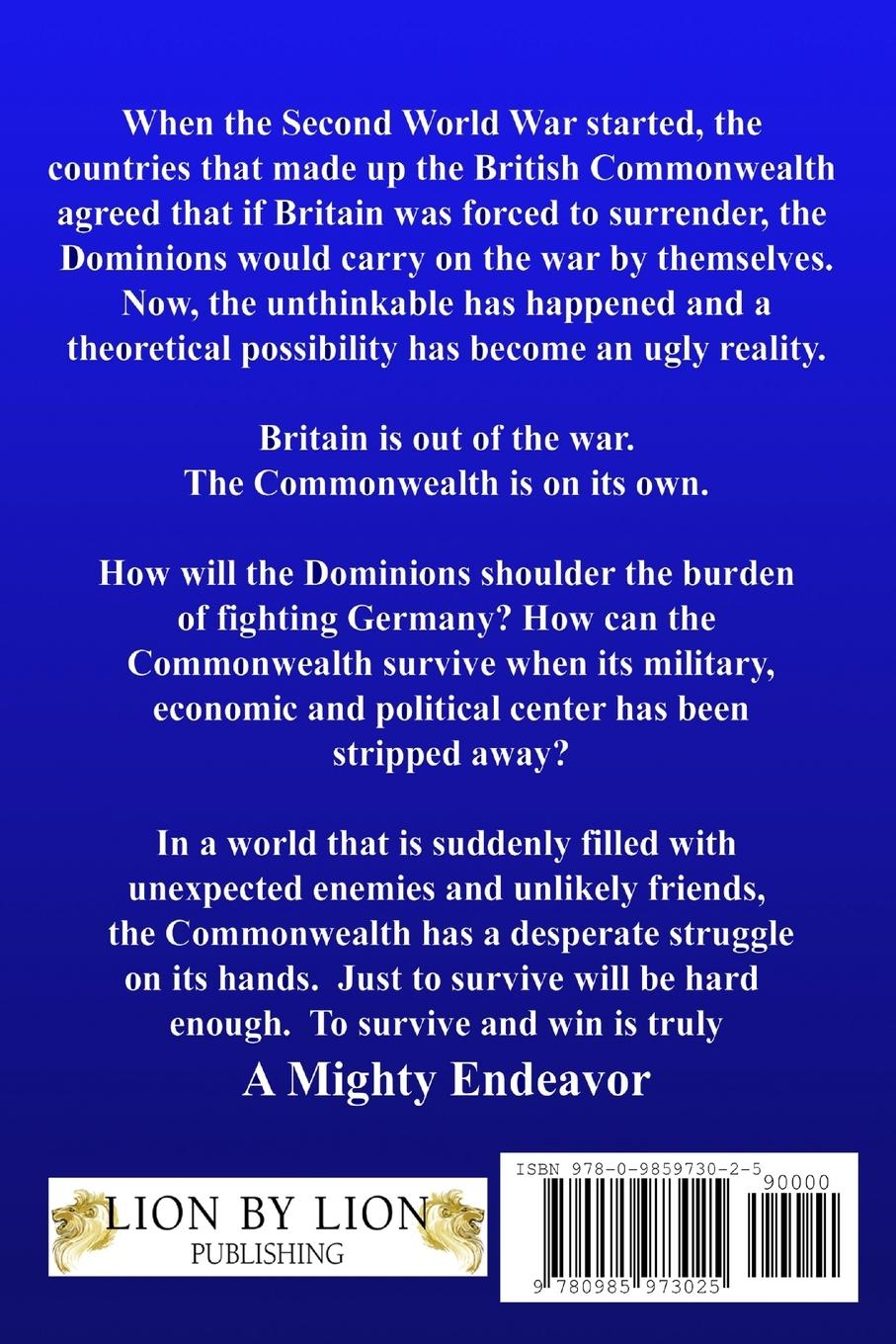 Rückseitencover A Mighty Endeavor