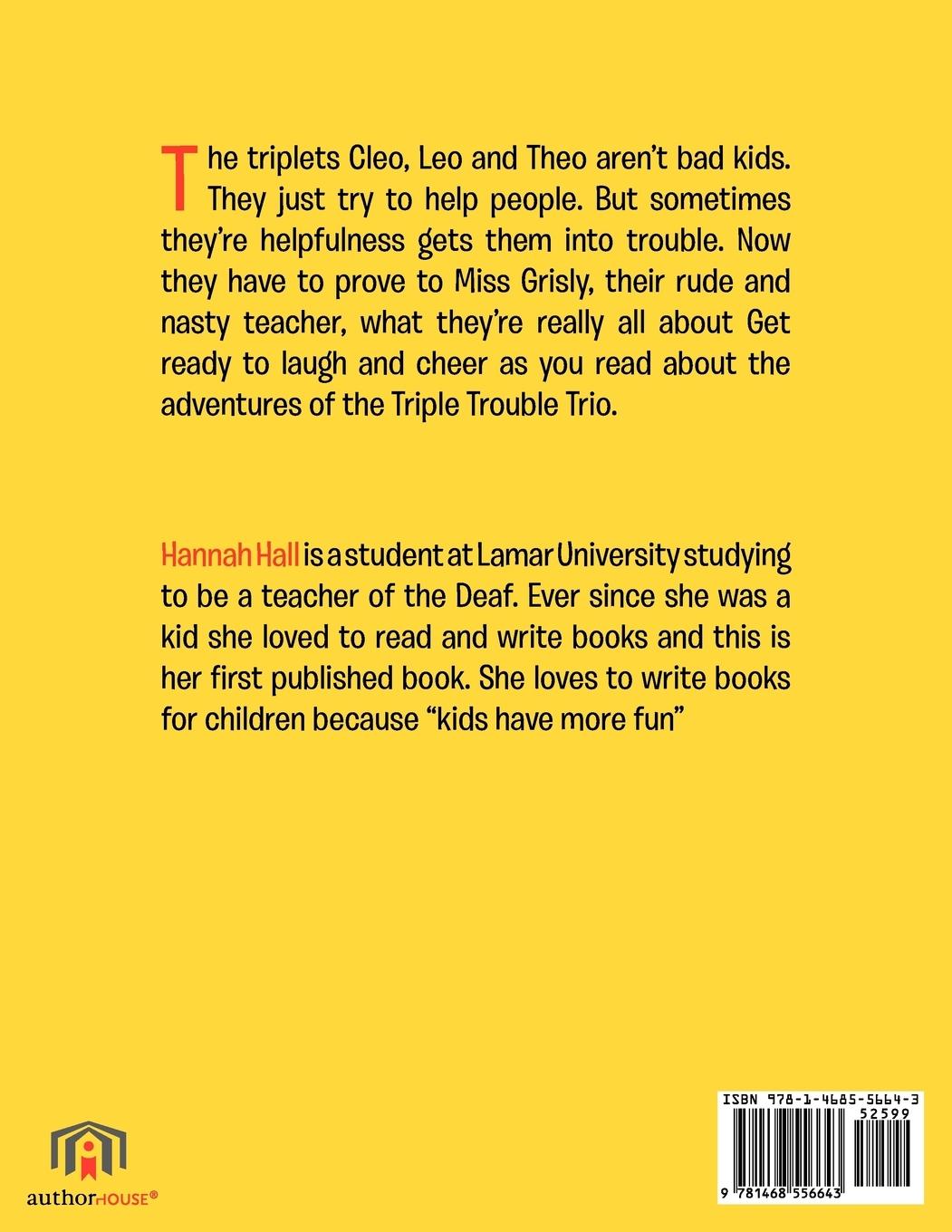 Rückseitencover The Triple Trouble Trio