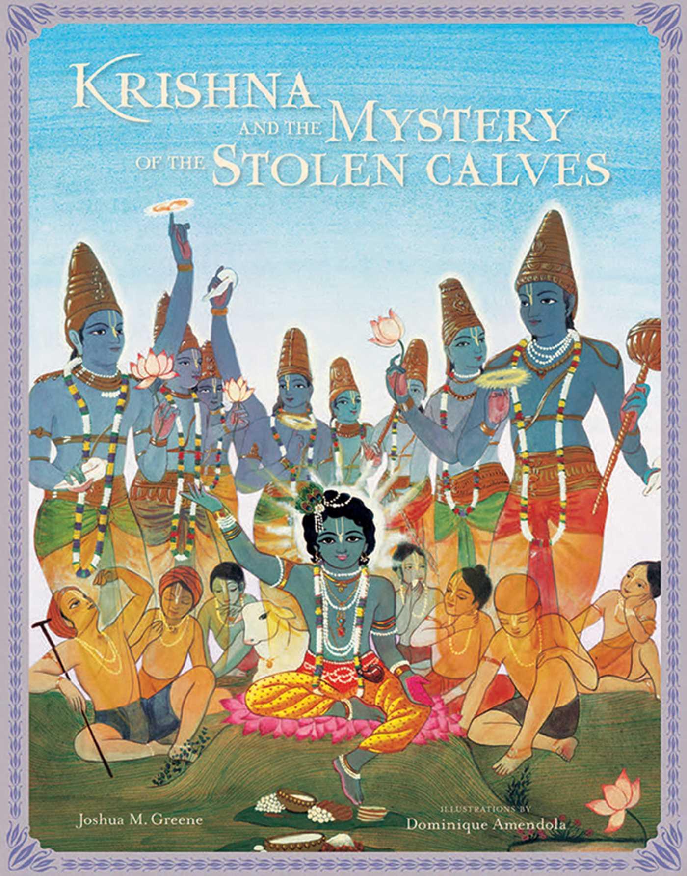 Vorderes Coverbild Krishna and the Mystery of the Stolen Calves