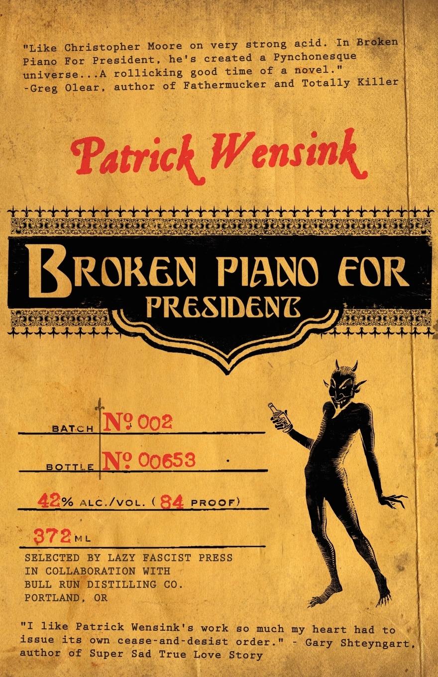 Vorderes Coverbild Broken Piano for President
