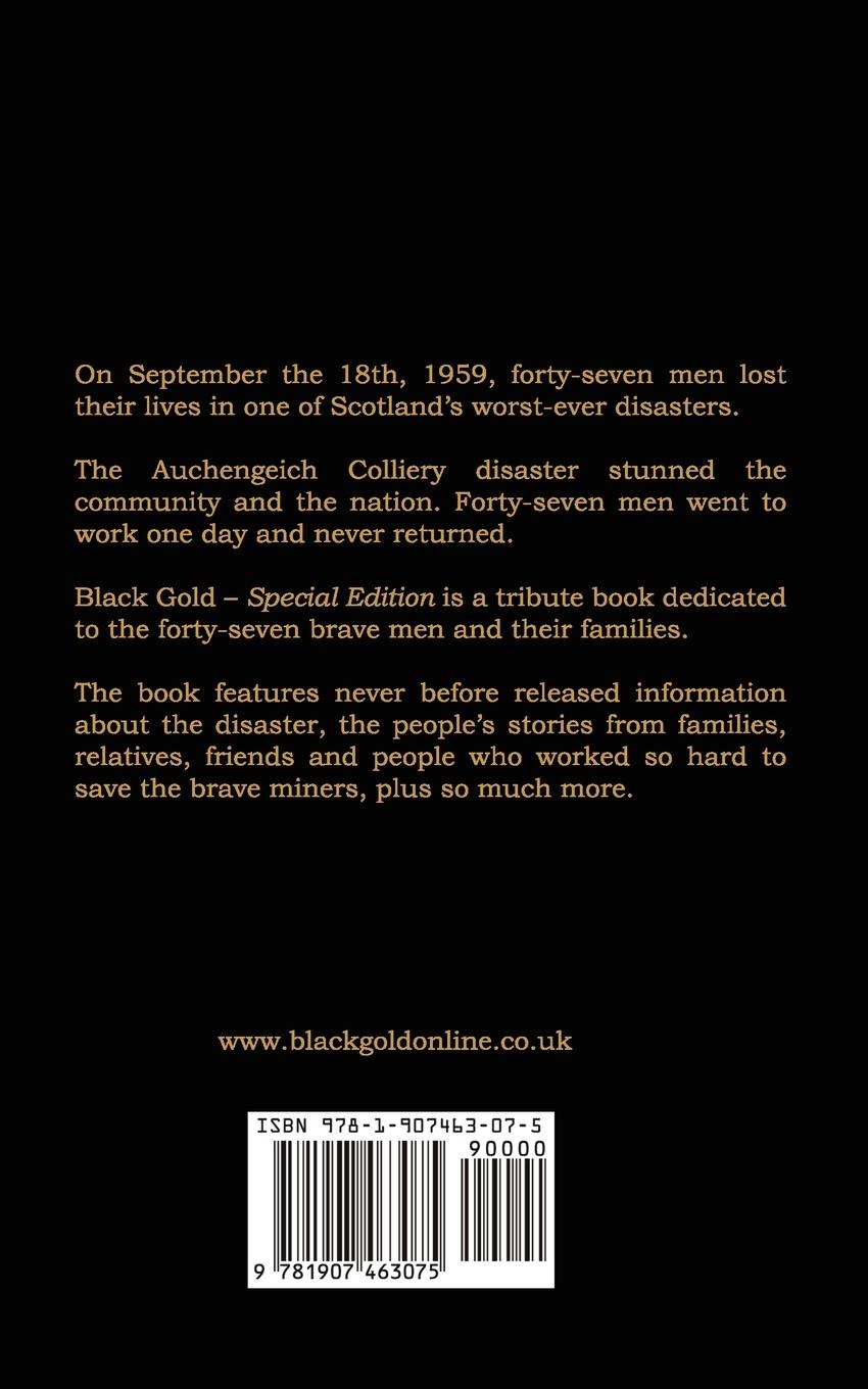 Rückseitencover Black Gold (Special Edition)