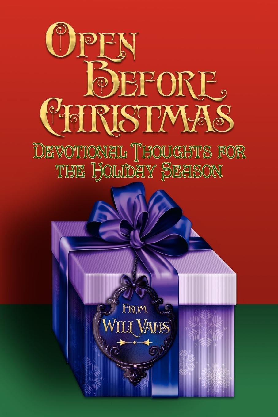 Vorderes Coverbild Open Before Christmas