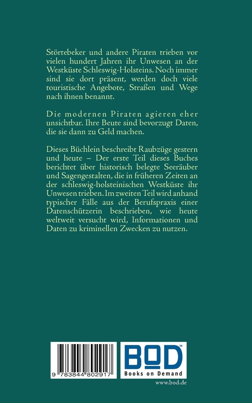 Rückseitencover Piraten, Strandräuber und moderne Raubritter