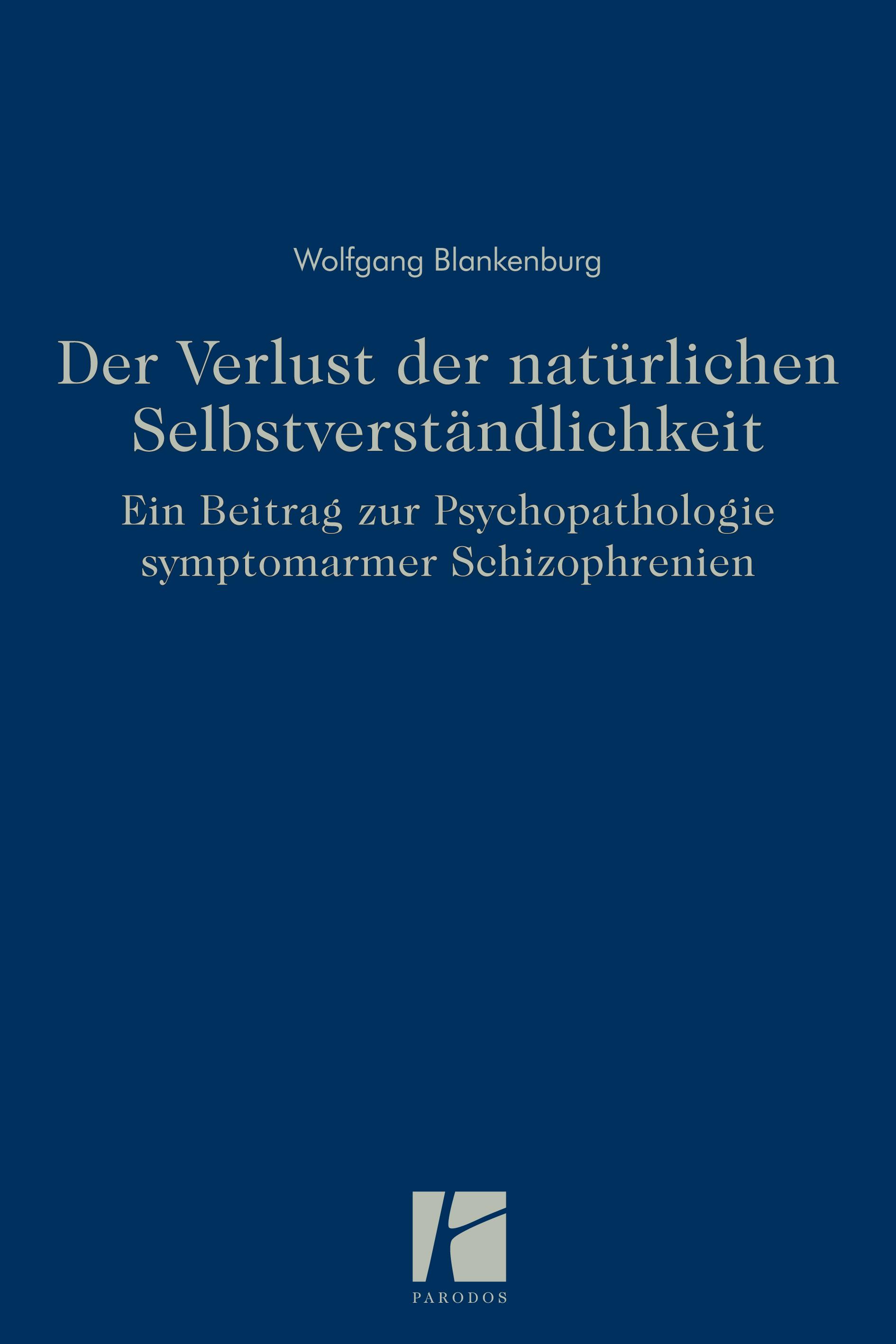 Vorderes Coverbild Der Verlust der natürlichen Selbstverständlichkeit