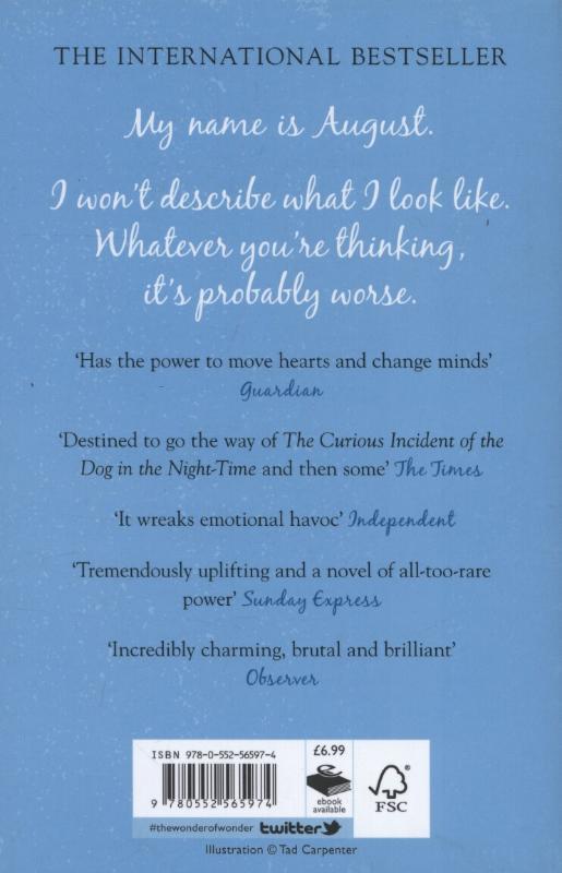 Rückseitencover Wonder