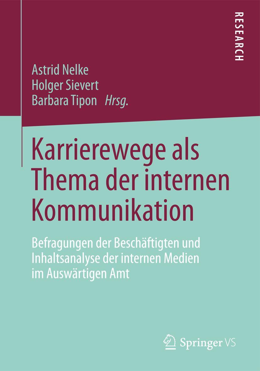 Vorderes Coverbild Karrierewege als Thema der internen Kommunikation