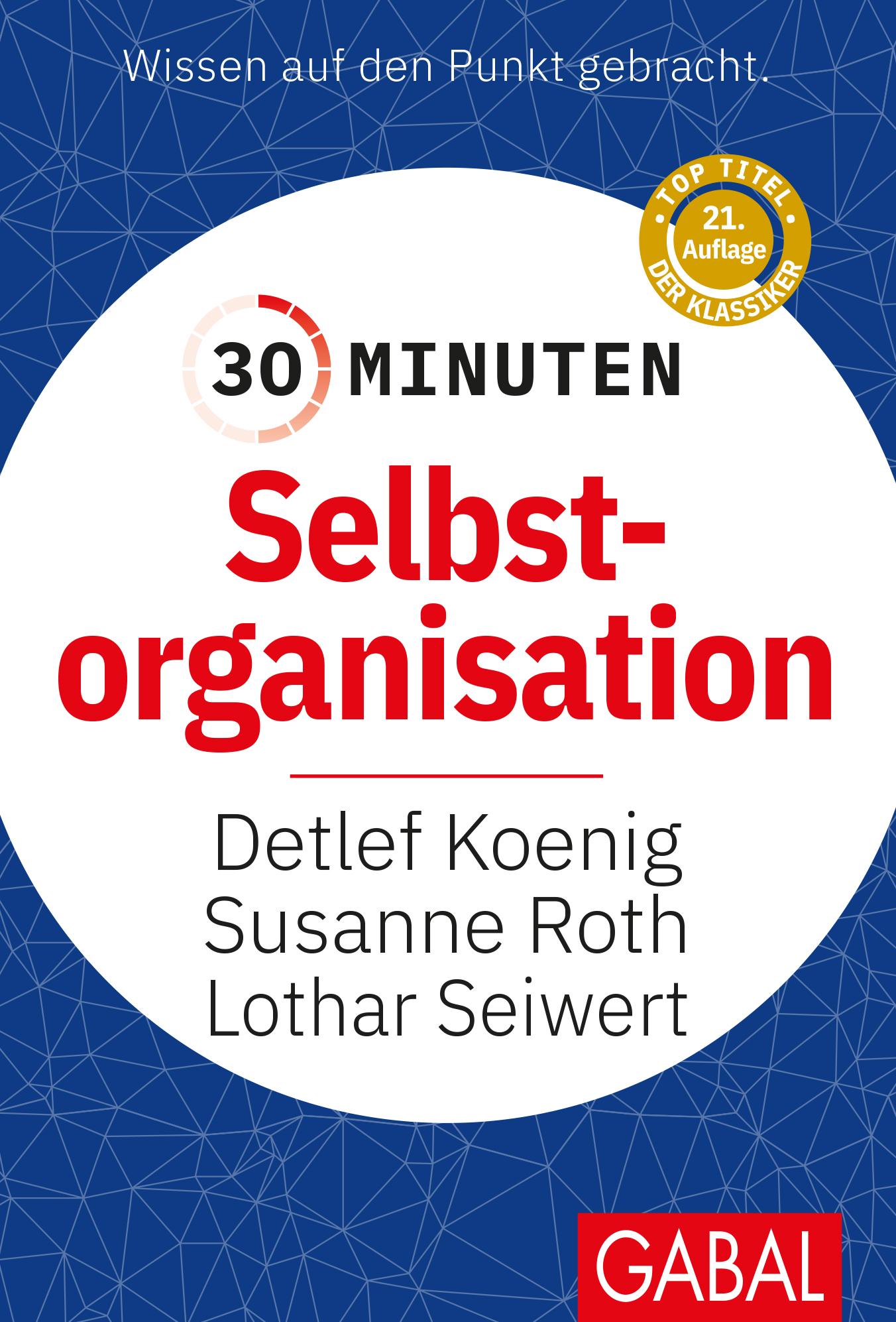 Vorderes Coverbild 30 Minuten Selbstorganisation
