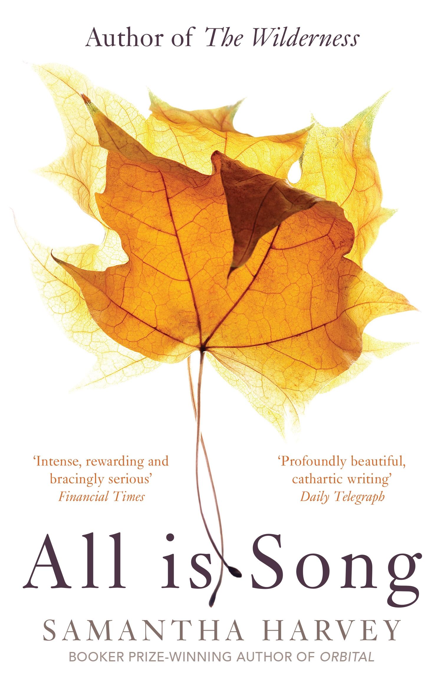 Vorderes Coverbild All is Song