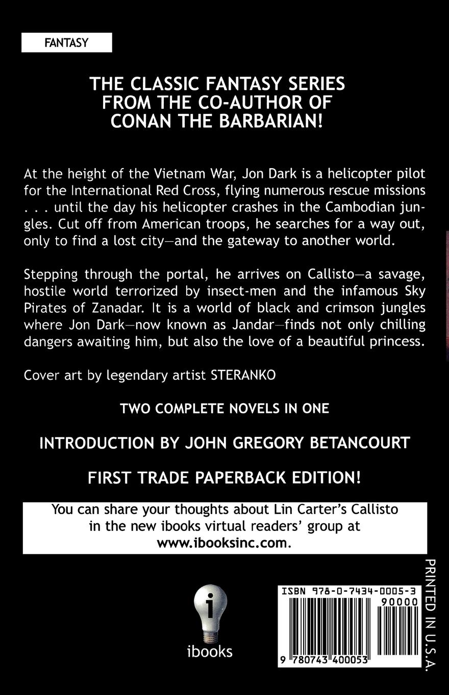 Rückseitencover Callisto