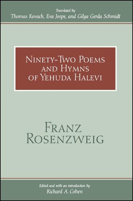 Vorderes Coverbild Ninety-Two Poems and Hymns of Yehuda Halevi
