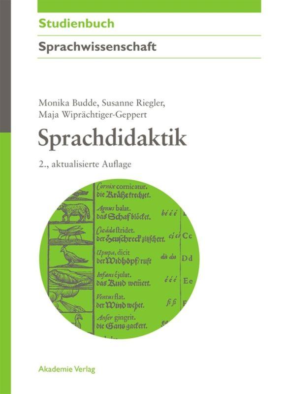 Vorderes Coverbild Sprachdidaktik