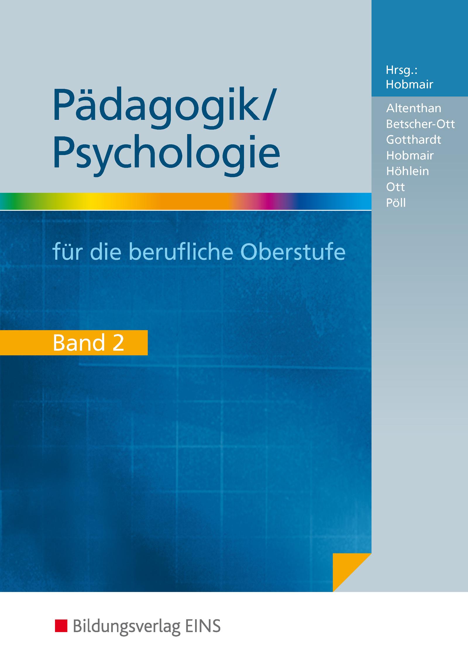 Vorderes Coverbild Pädagogik / Psychologie für die Berufliche Oberstufe