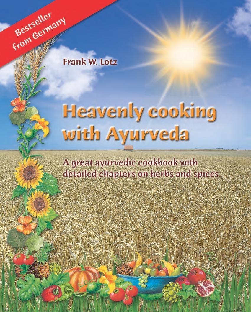Vorderes Coverbild Heavenly cooking with Ayurveda