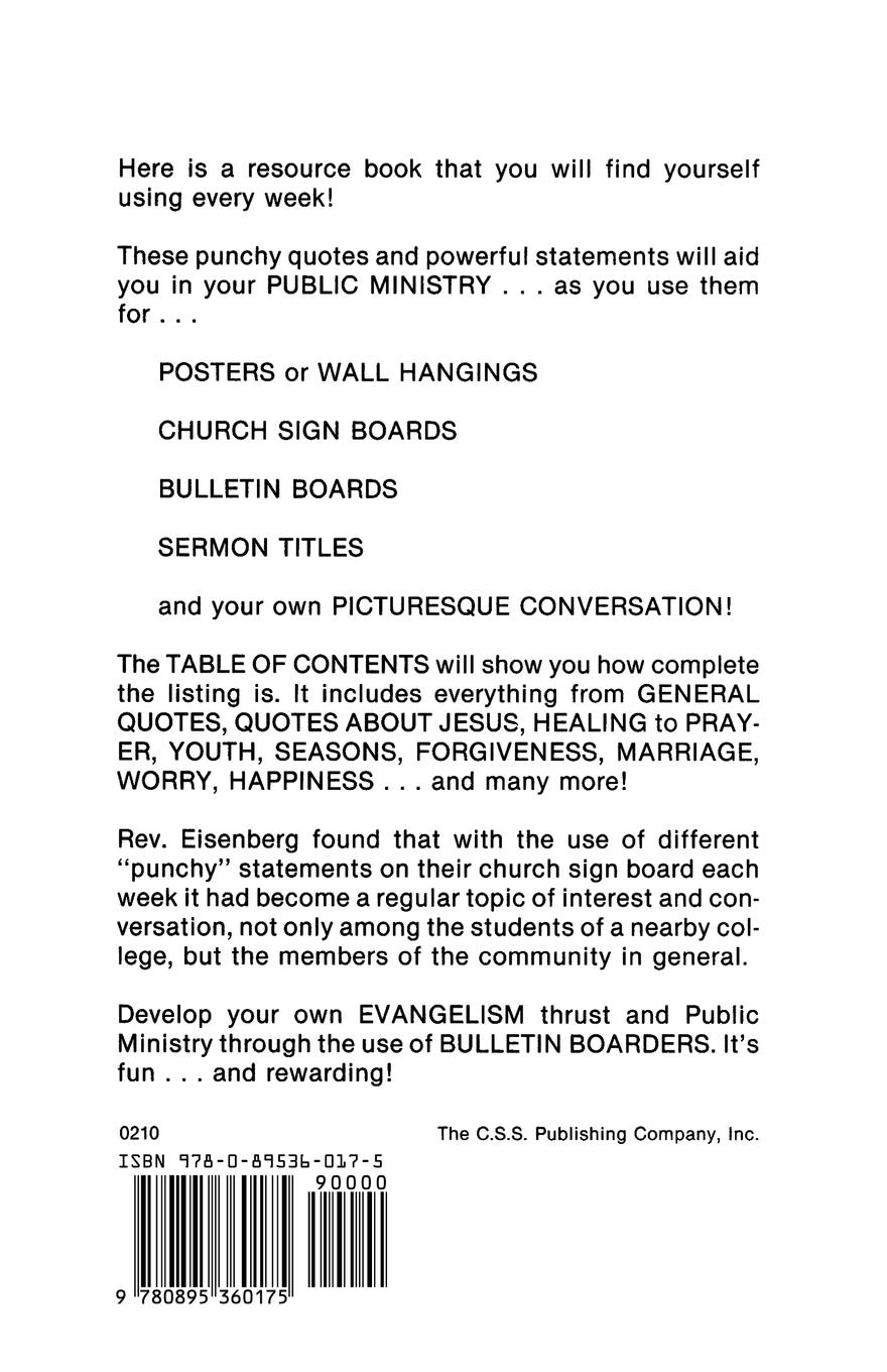 Rückseitencover Bulletin Boarders