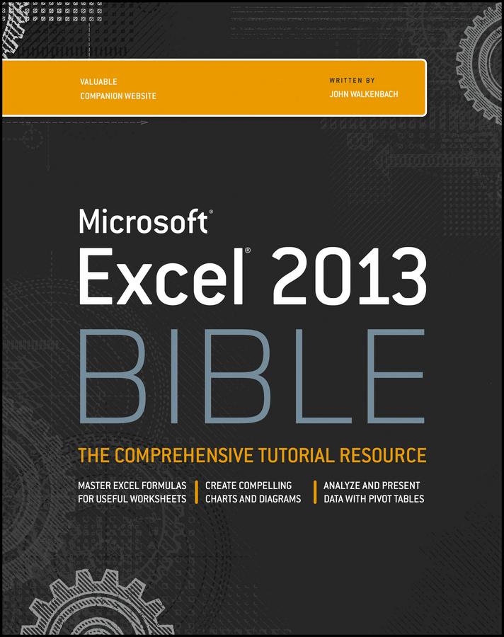 Vorderes Coverbild Excel 2013 Bible