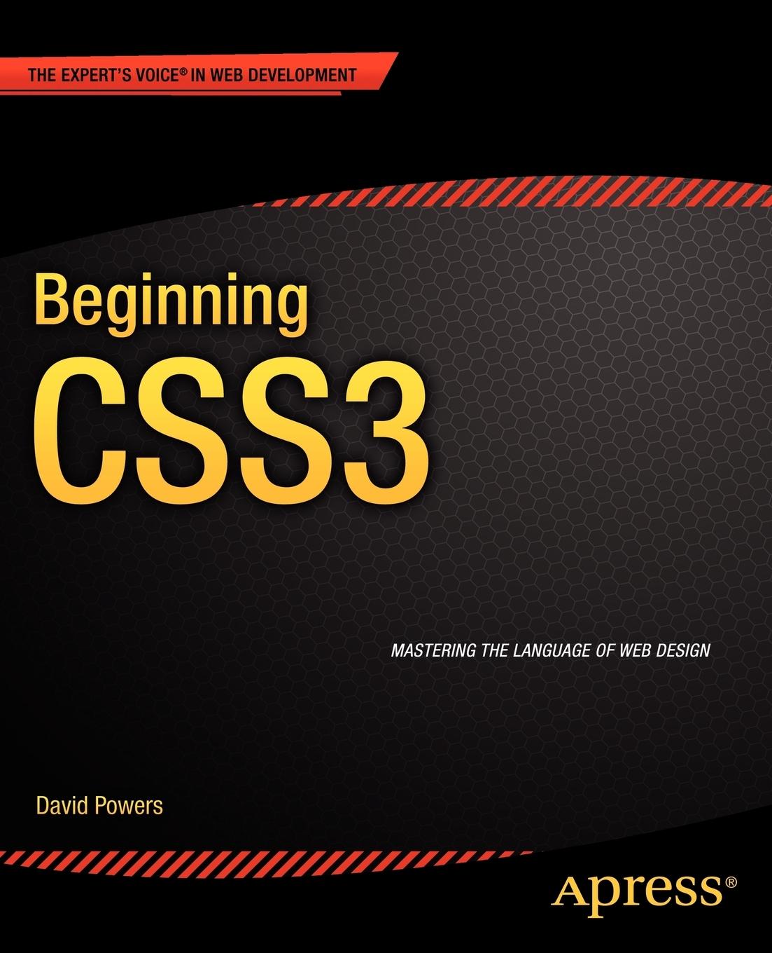 Vorderes Coverbild Beginning CSS3