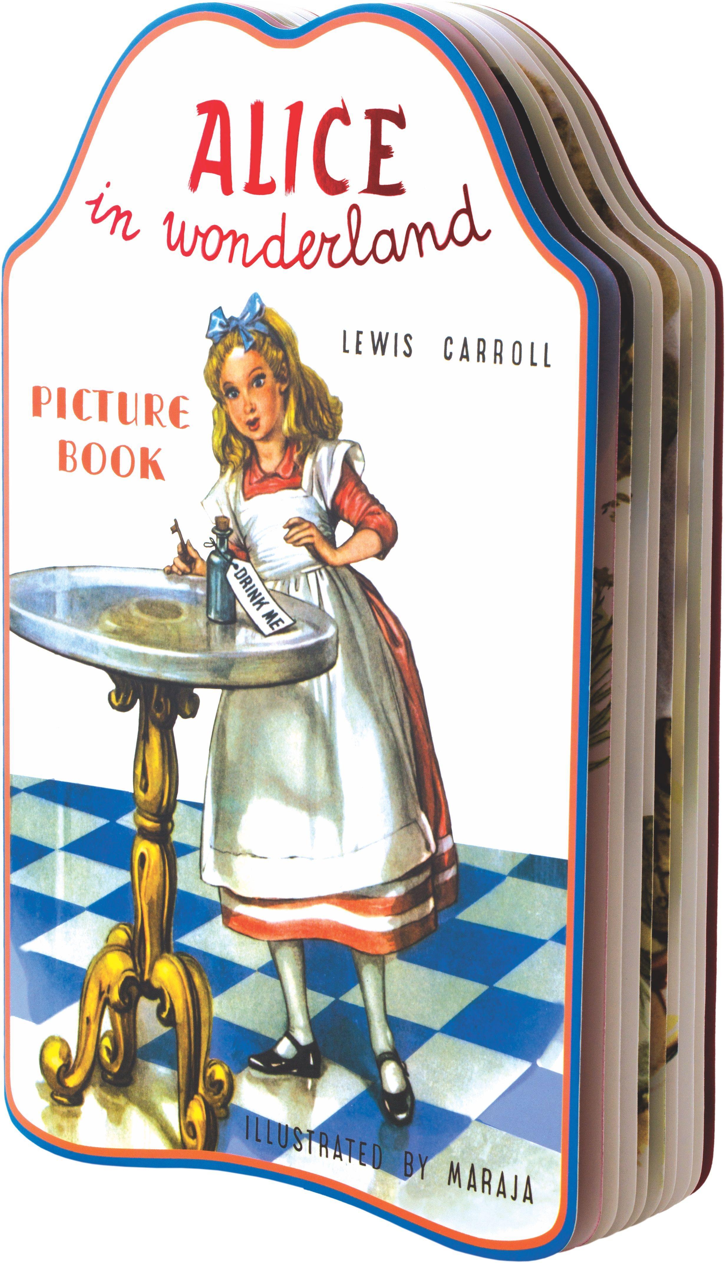 Vorderes Coverbild Alice in Wonderland Picture Shape Book