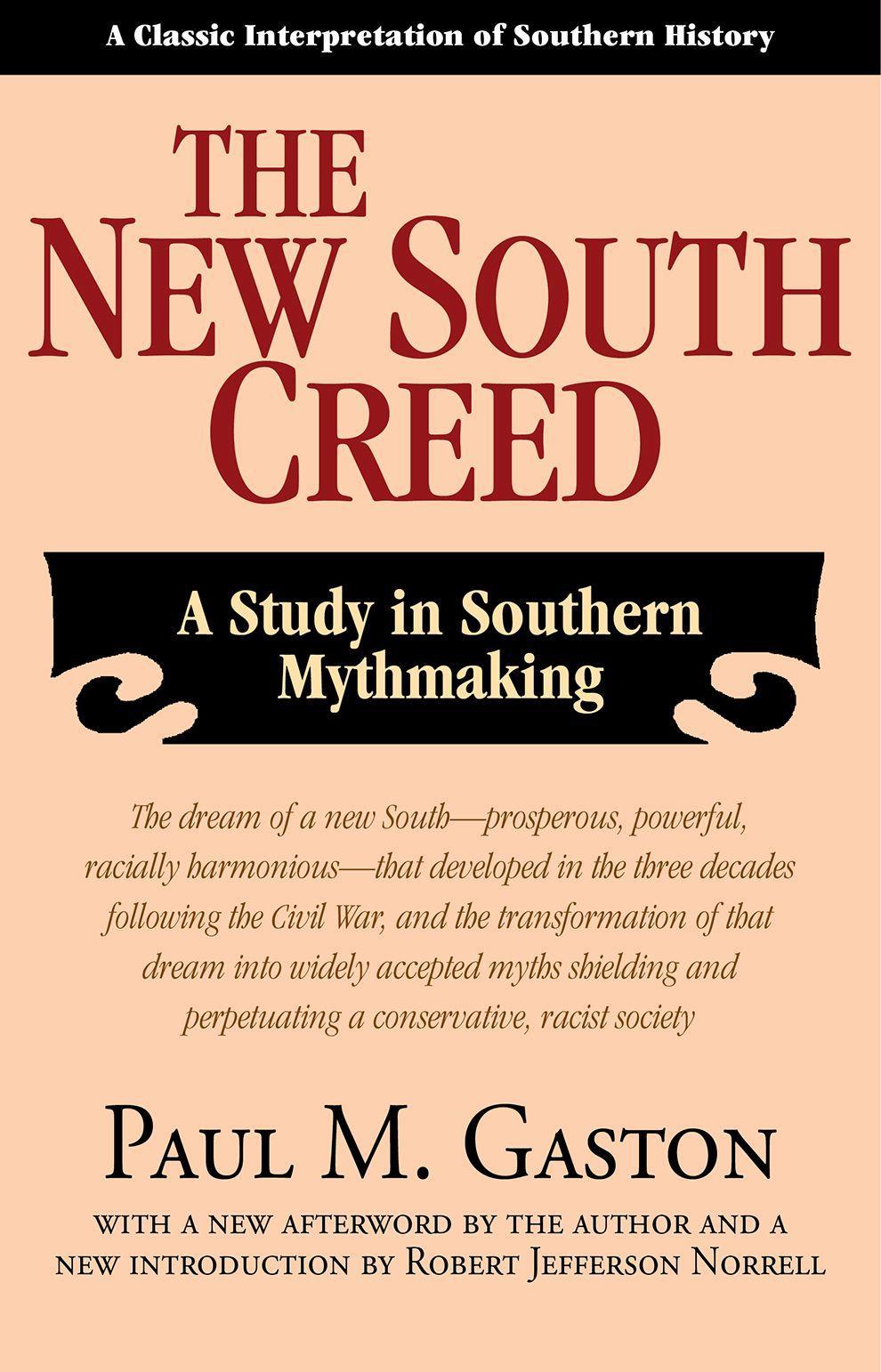 Vorderes Coverbild The New South Creed