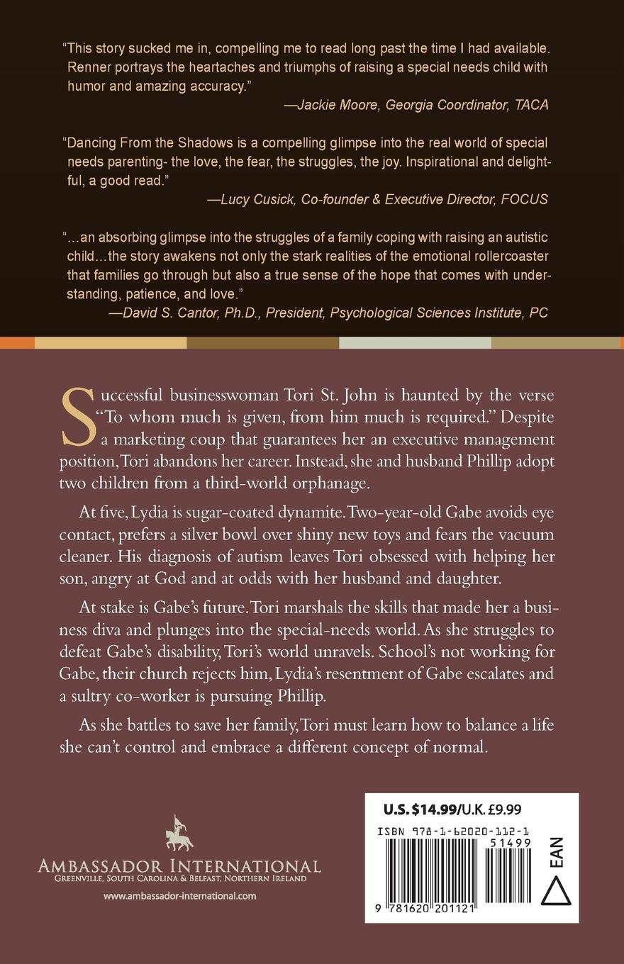 Rückseitencover Dancing from the Shadows