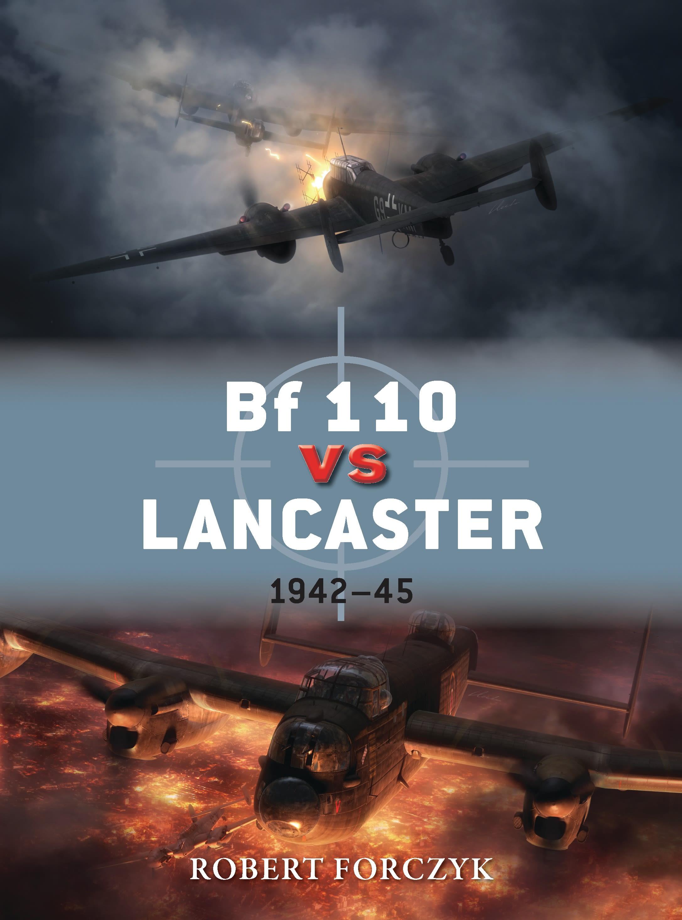 Vorderes Coverbild Bf 110 Vs Lancaster
