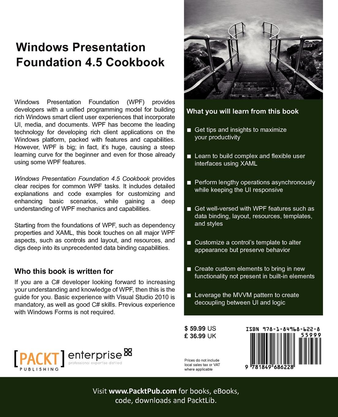 Rückseitencover Windows Presentation Foundation 4.5 Cookbook