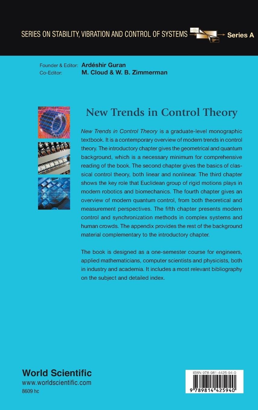 Rückseitencover NEW TRENDS IN CONTROL THEORY