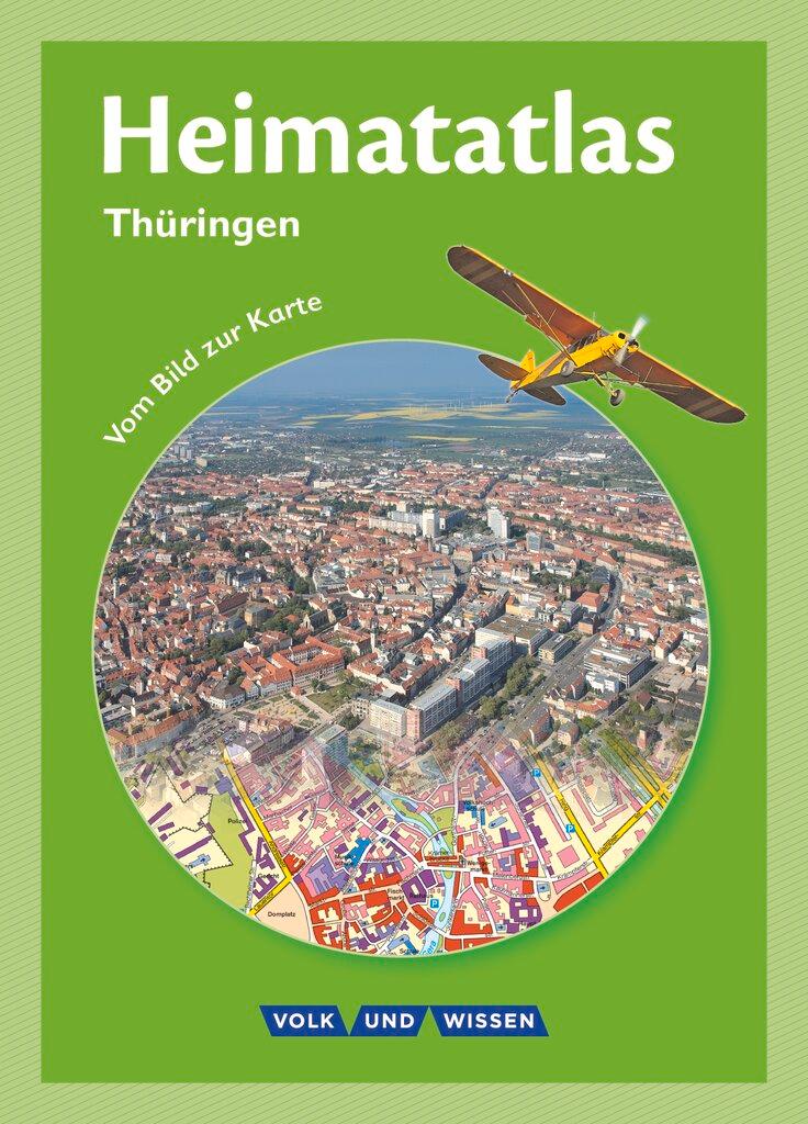 Vorderes Coverbild Heimatatlas für die Grundschule Thüringen