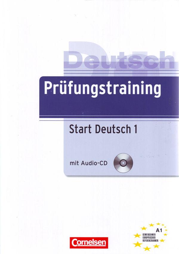 Vorderes Coverbild Prüfungstraining DaF A1. Start Deutsch 1