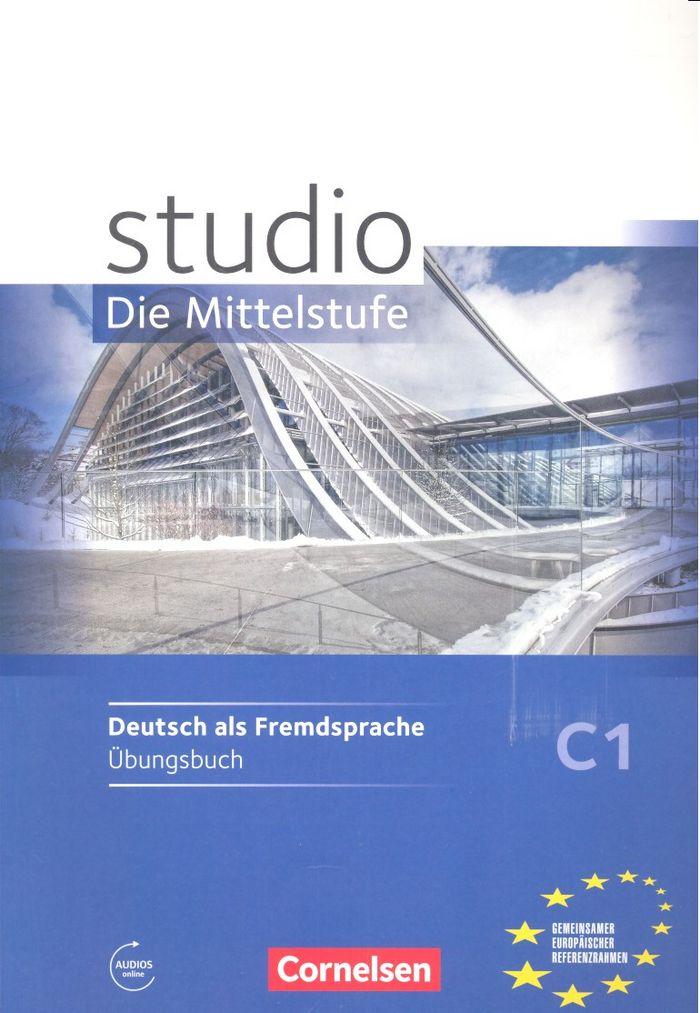 Vorderes Coverbild studio d C1 Mittelsstufe. Übungsbuch